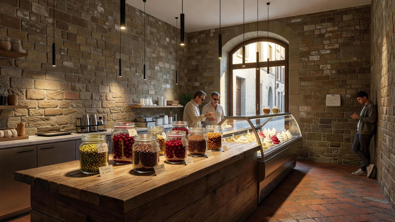 Tesori Nascosti: Oltrarno e Nuove Tendenze - gelateria firenze